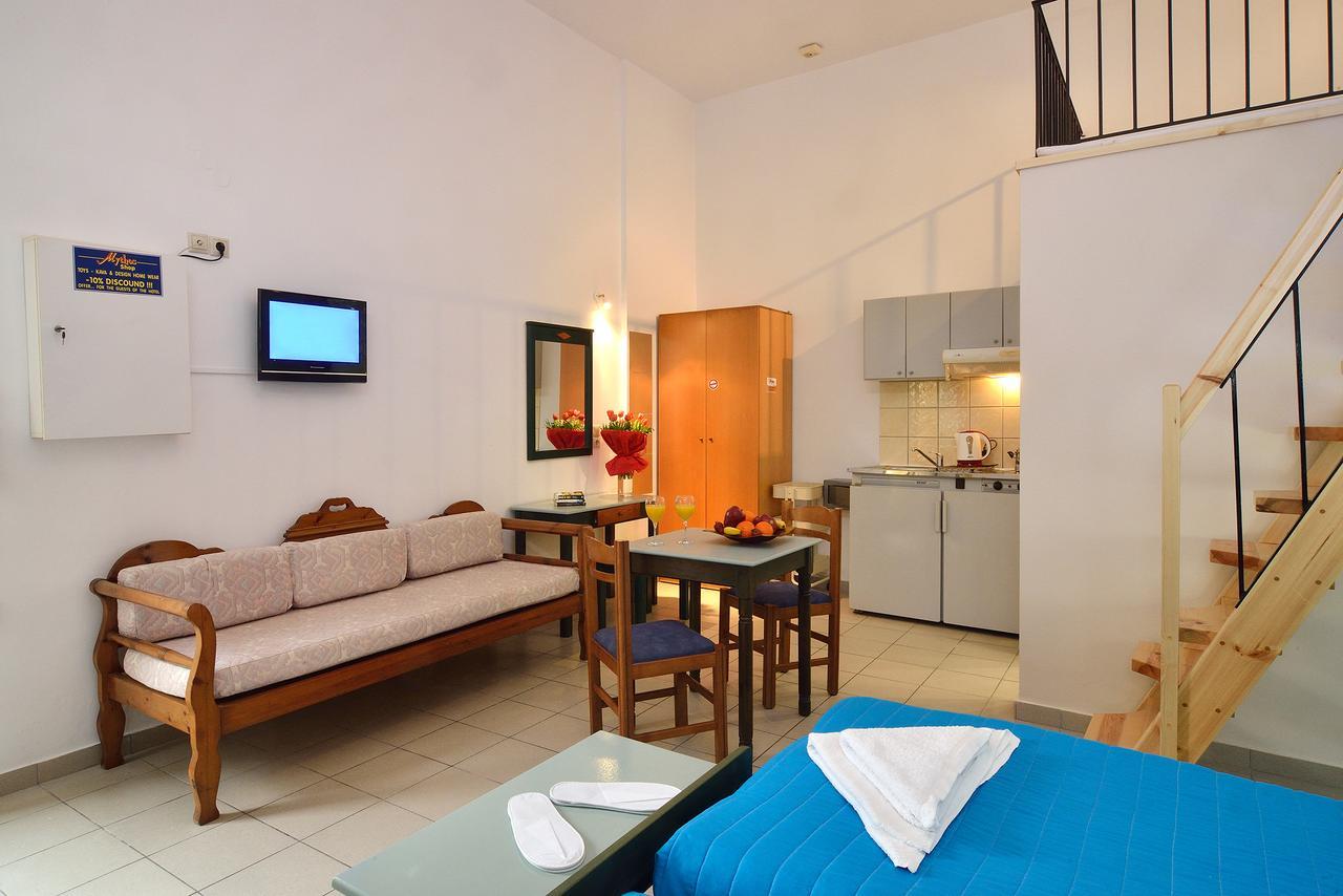Mythos- Platanias- Hotel -Apts Platanés Dış mekan fotoğraf
